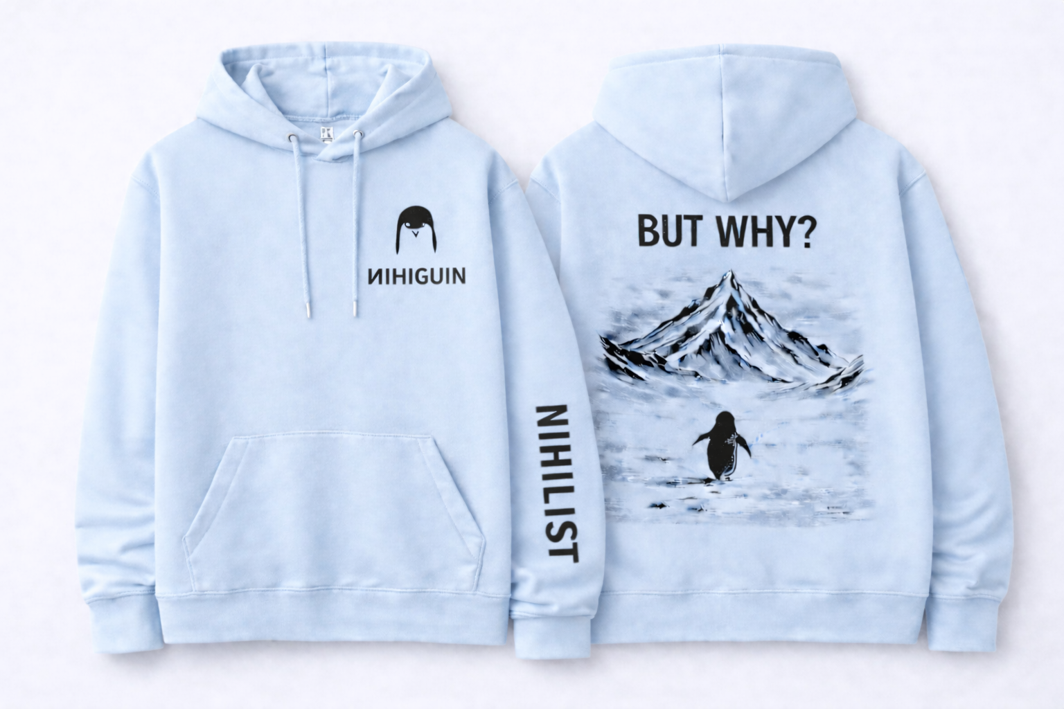 NIHIGUIN “BUT WHY?” Men’s Hoodie