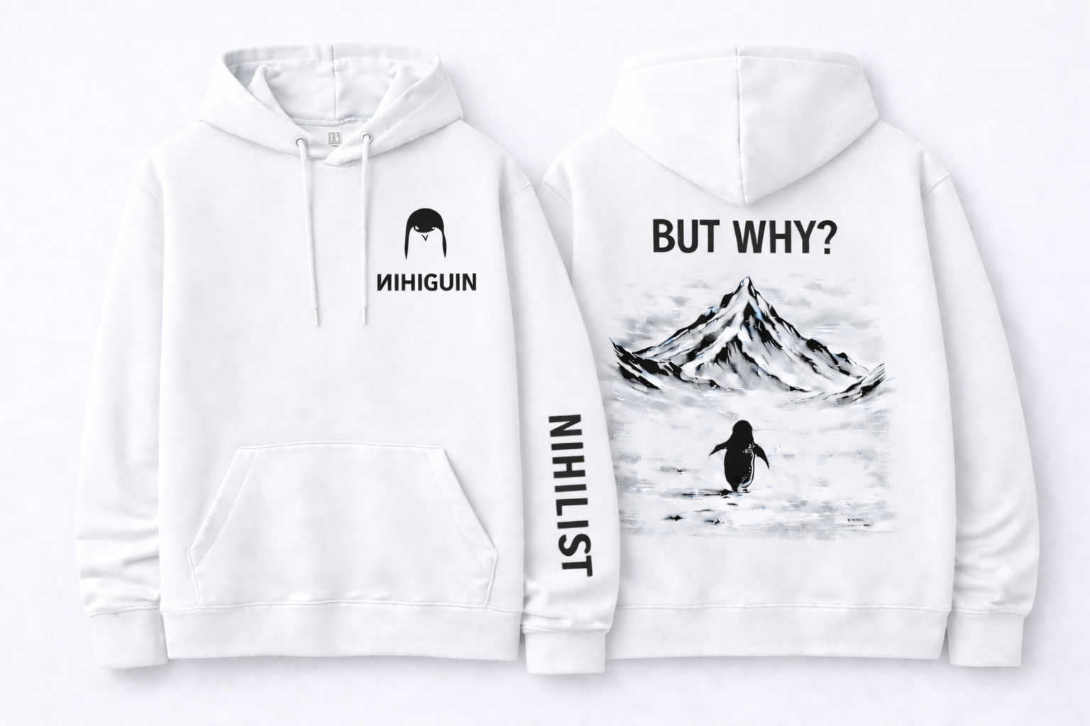 NIHIGUIN “BUT WHY?” Men’s Hoodie