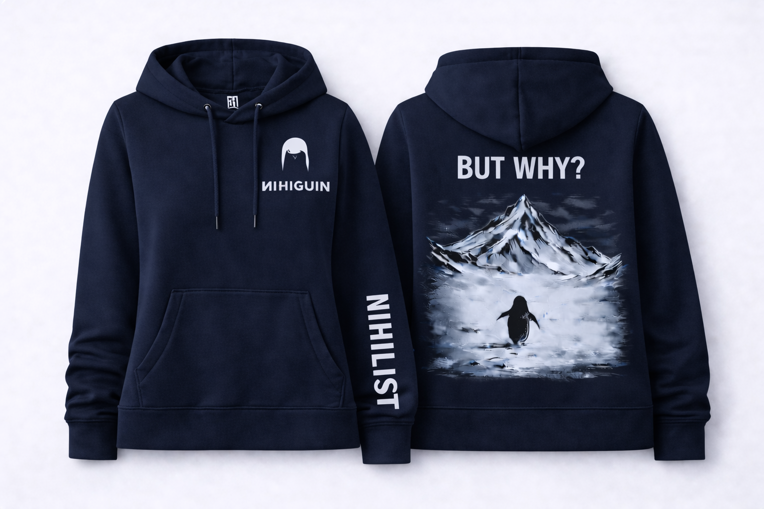 Nihiguin “But Why?” Women’s Hoodie